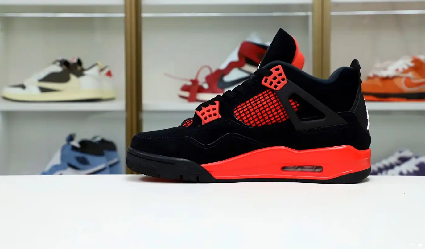 AIR THUNDER' 'RED RETRO JORDAN 4 0606